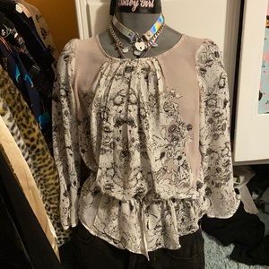 Essentials by MILANO Puff Sleeve Top